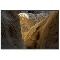 Framed Annie's Canyon Trail print hanging on a wall