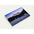 Swiss Alps sunset photography note card
