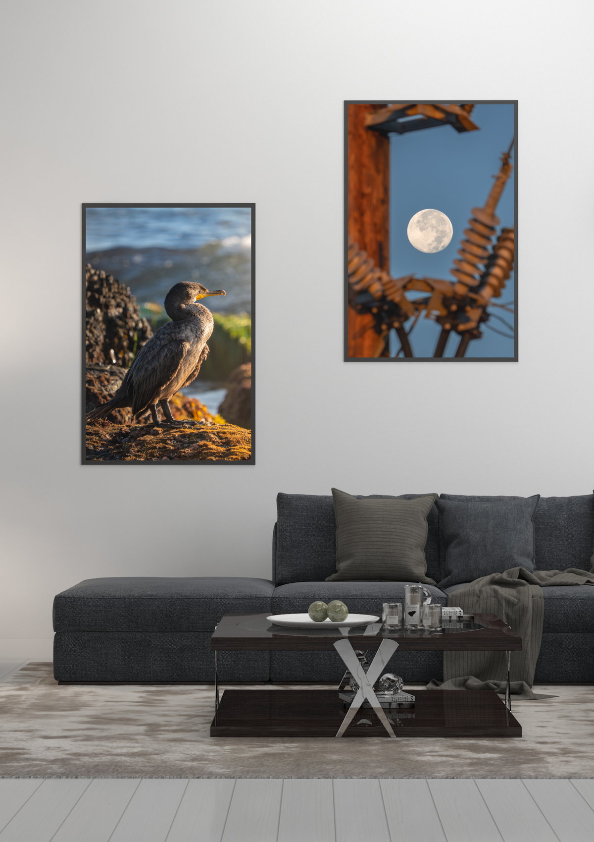 Framed nature photography print shown at full size