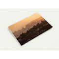 San Diego sunset photography note card, coastal California