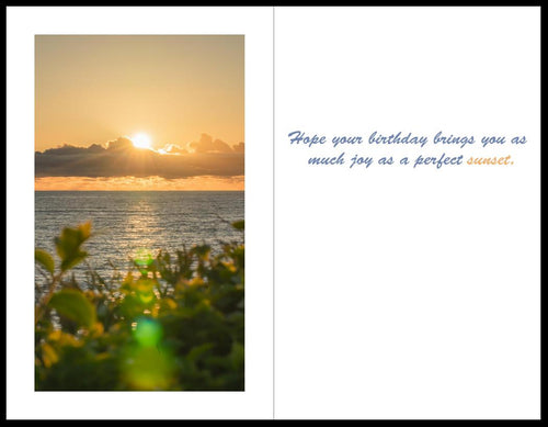 Carlsbad birthday card set of 10 fanned out