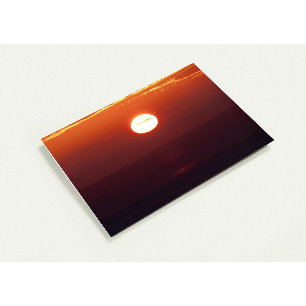 Sunset Photo Cards Pack of 10, Nature Photography Greeting Cards with Envelopes