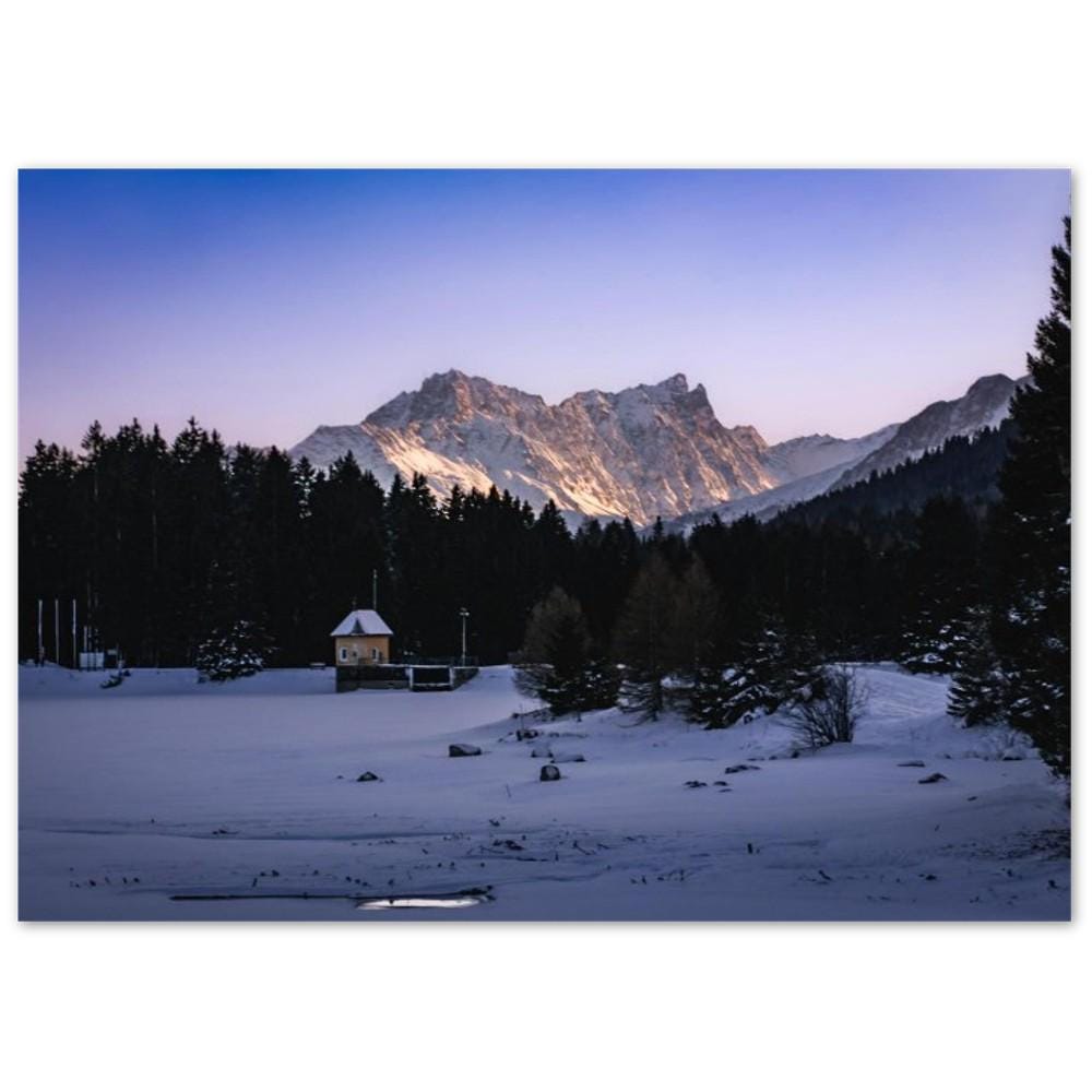 Swiss Alps Sunset Note Cards Set of 10, Switzerland Photography Greeting Cards